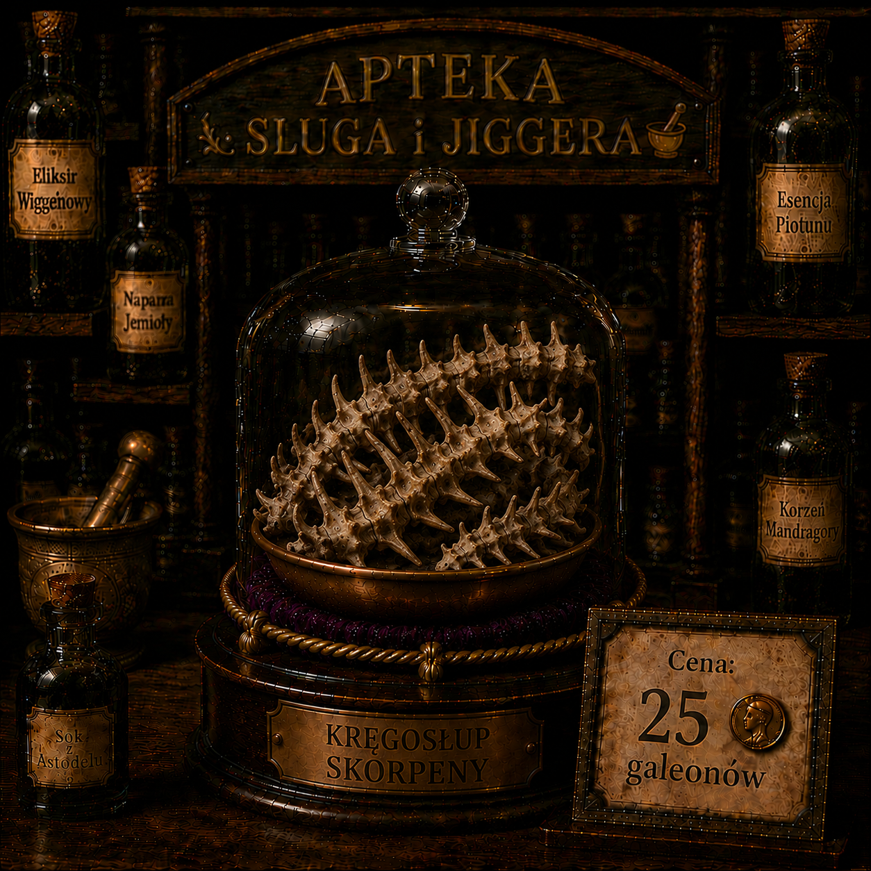 Kręgosłup skorpeny